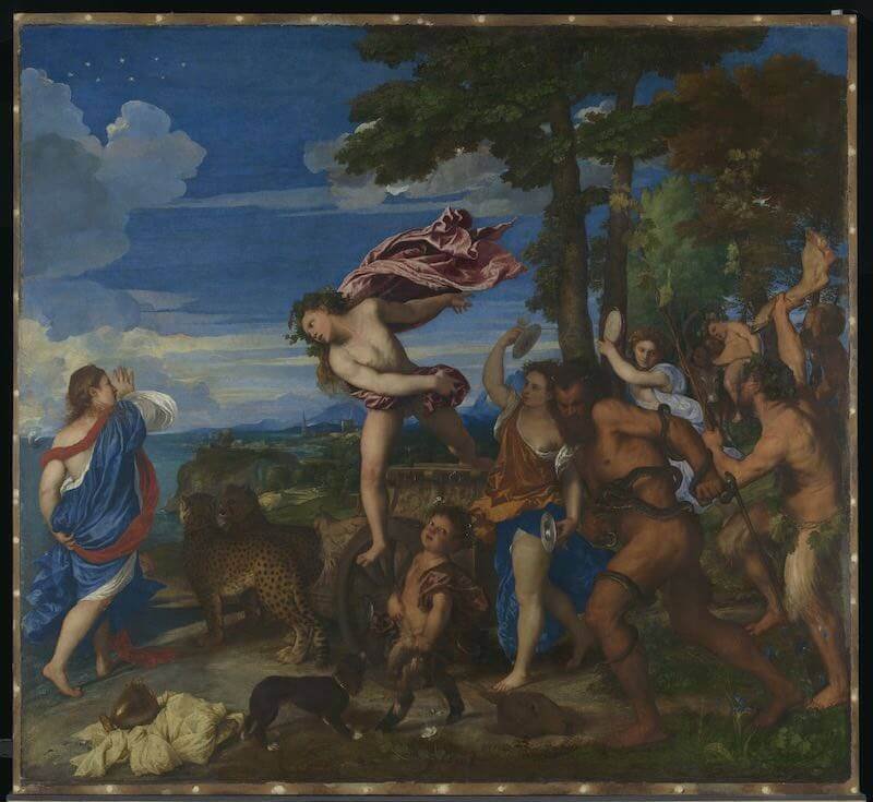 Tiziano Vecellio, Bacco e Arianna, The National Gallery, Londra
