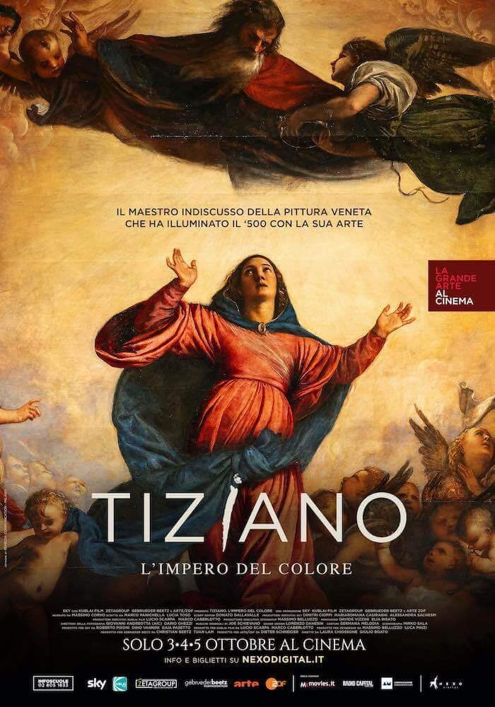 Poster del film "Tiziano. L'impero del colore"