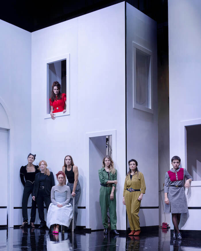 Le interpreti dell'Otello diretto da Andrea Baracco