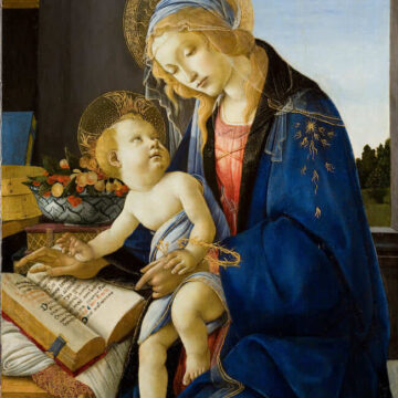 Sandro Botticelli, Madonna del Libro (1480-81)