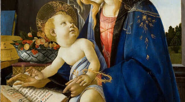 Sandro Botticelli, Madonna del Libro (1480-81)