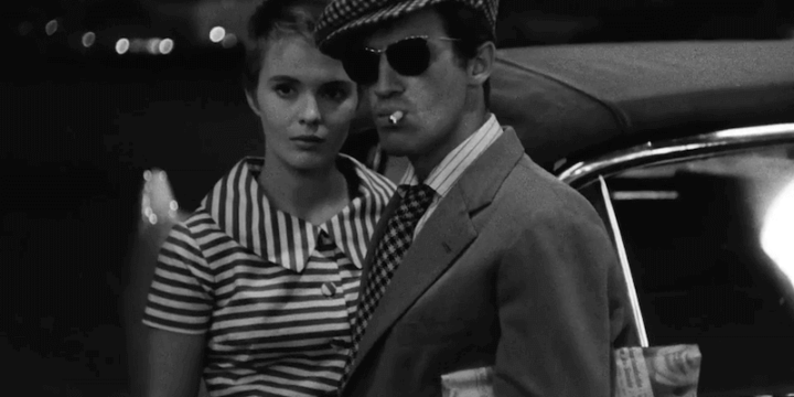 Una scena del film "Fino all'ultimo respiro" di Jean-Luc Godard (da Wikipedia)