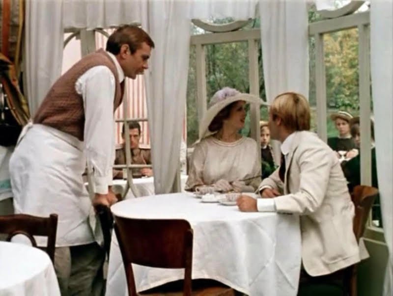 Una scena del film "Schiava d'amore" di Nikita Michalkov