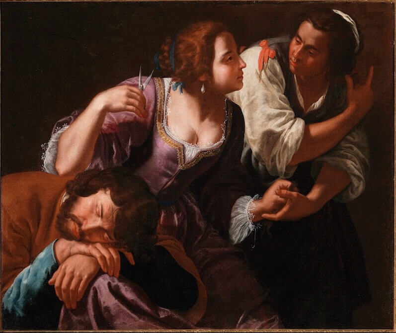 Artemisia Gentileschi, Sansone e Dalila, Collezione Intesa Sanpaolo