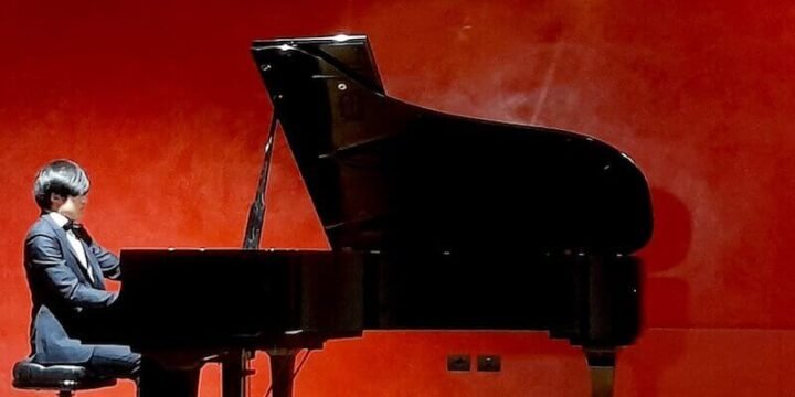 Cheng-Jung Wu al pianoforte: concerto all'Accademia della Musica di Mezzago. Foto di Saul Stucchi