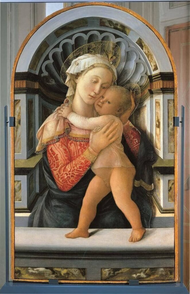 Filippo Lippi, Madonna col Bambino, Palazzo Medici Riccardi, Firenze