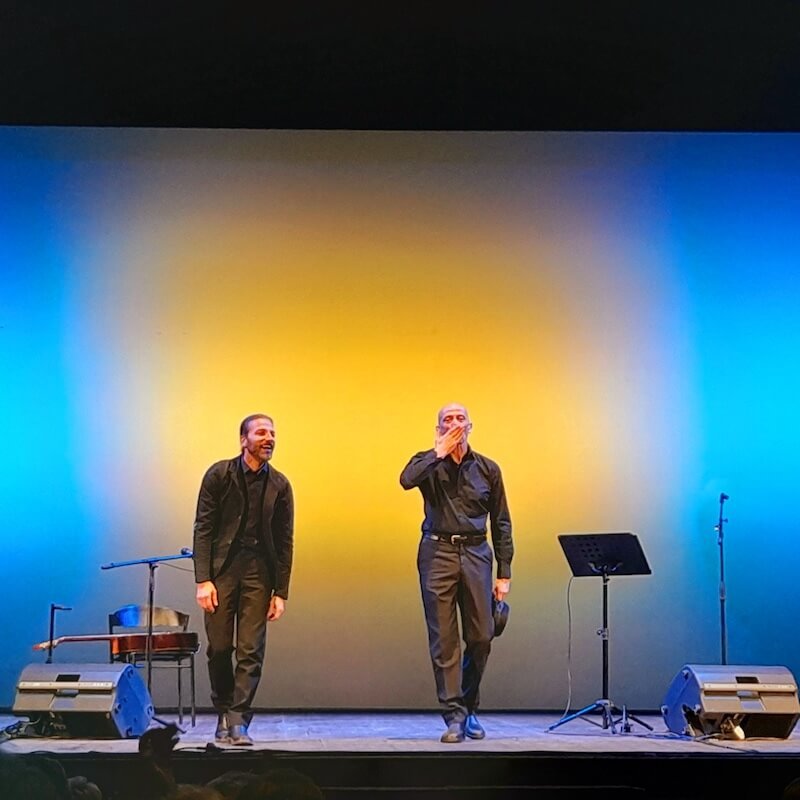 Cristiano Califano e Peppe Servillo al Teatro Carcano di Milano