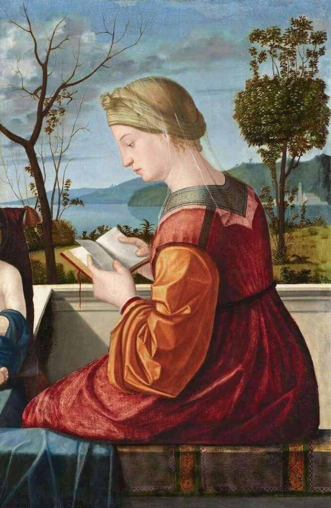 Vittore Carpaccio, La Vergine Maria che legge, 1510 circa