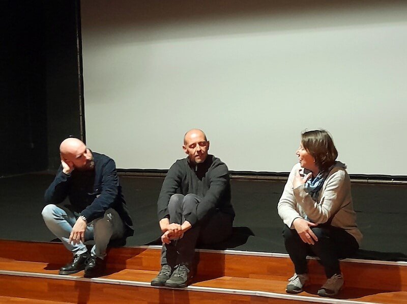 Andrea Zanoli e Andrea Zambelli con Cecilia Castellazzi al Bloom di Mezzago