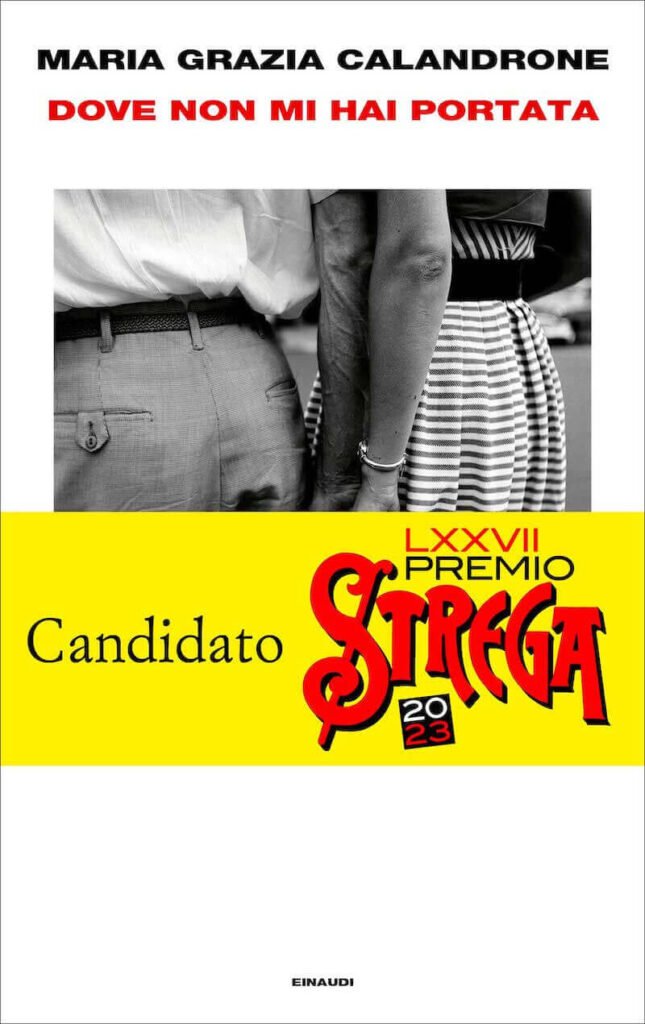 Maria Grazia Calandrone, Dove non mi hai portata, Einaudi