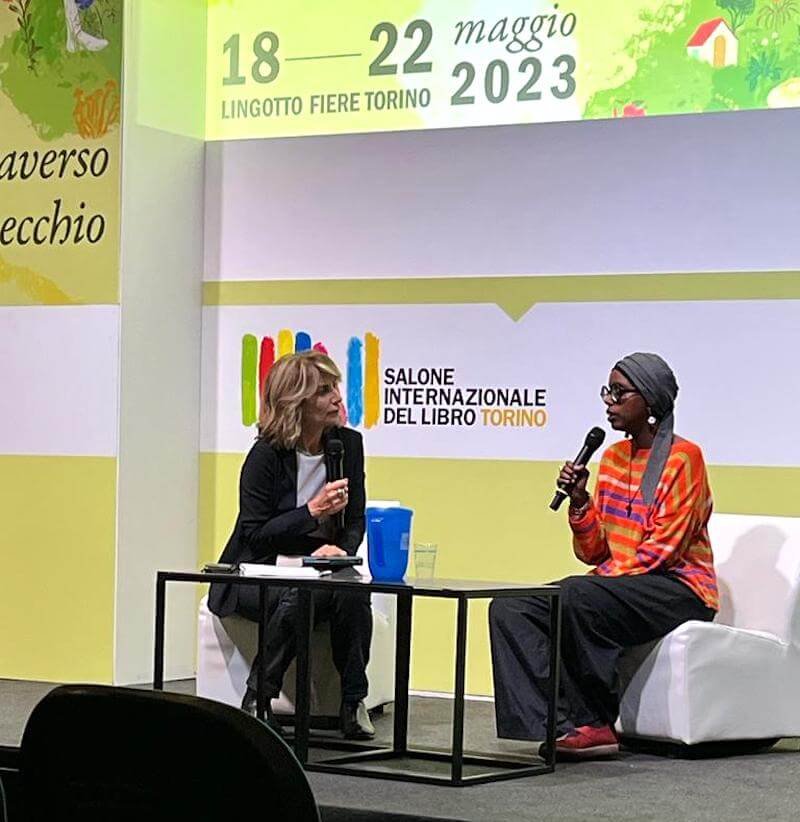 Tiziana Ferrario e Igiaba Scego al Salone del Libro di Torino 2023