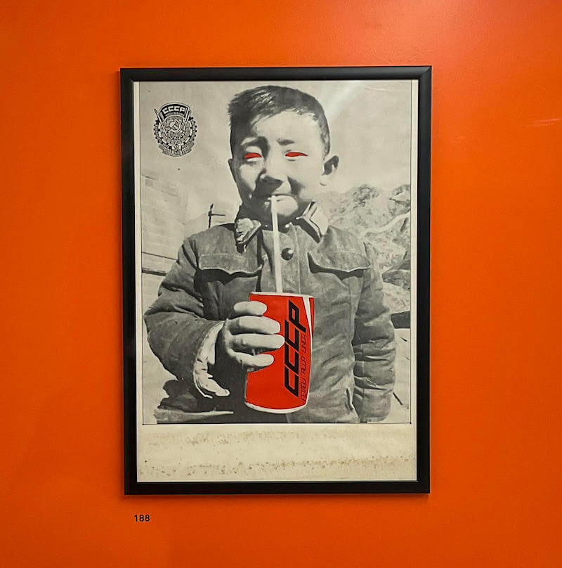 Manifesto dei CCCP - Fedeli alla linea ai Musei Civici di Reggio Emilia