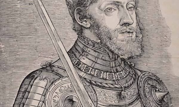 Giovanni Britto (Johannes Breit), da Tiziano Vecellio: Ritratto di Carlo V in armatura