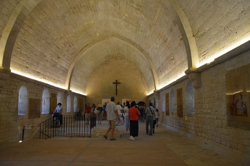 Il refettorio dell'Abbazia di Notre Dame de Sénanque
