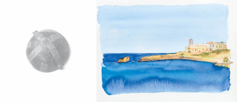 Peristeri, Acquerello di Katerina Attalidou