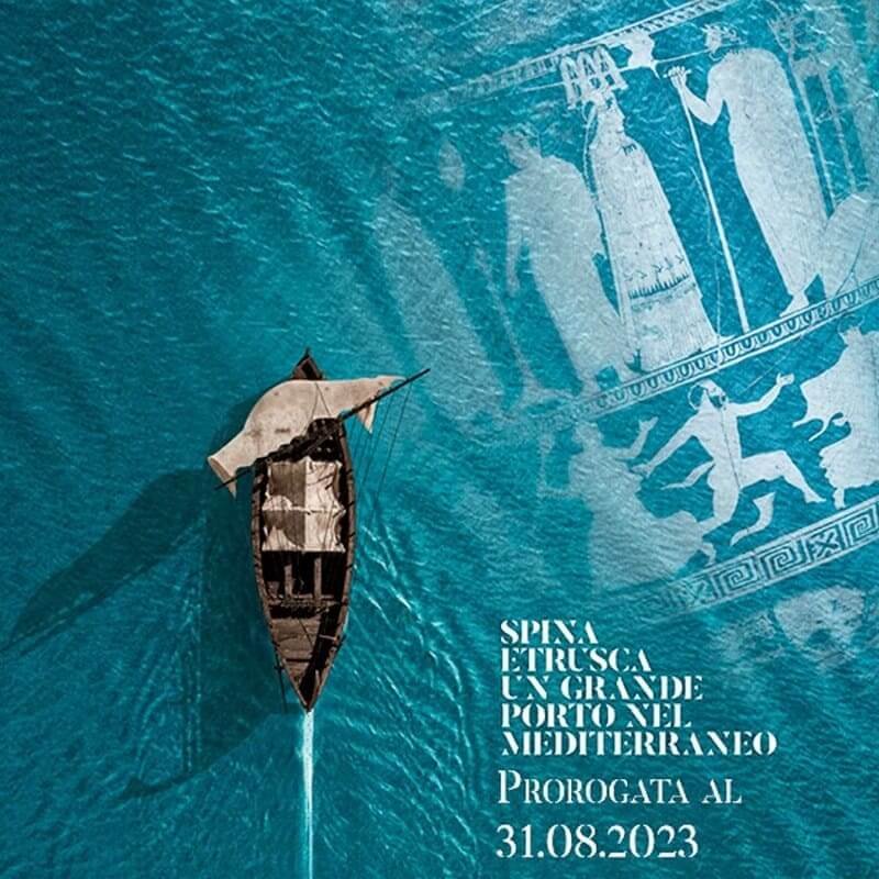 Locandina della mostra "Spina etrusca. Un grande porto mediterraneo"