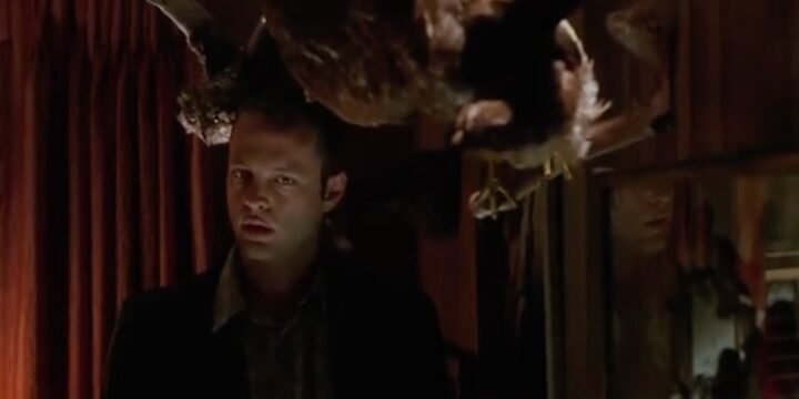 Vince Vaughn in una scena di "Psycho" di Gus Van Sant (1998)