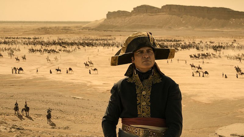 Joaquim Phoenix in "Napoleon" di Ridley Scott