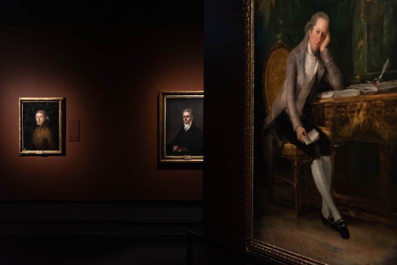 Un'immagine dell'allestimento della mostra "Goya. La ribellione della ragione" al Palazzo Reale di Milano. Foto di Carlotta Coppo