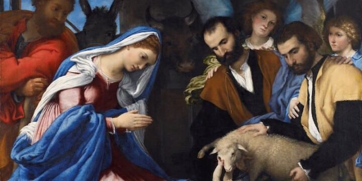 Lorenzo Lotto, Adorazione dei pastori, Pinacoteca Tosio Martinengo, Brescia