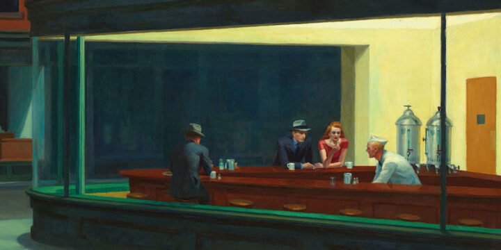Edward Hopper, I nottambuli (Nighthawks), 1942, The Art Institute of Chicago