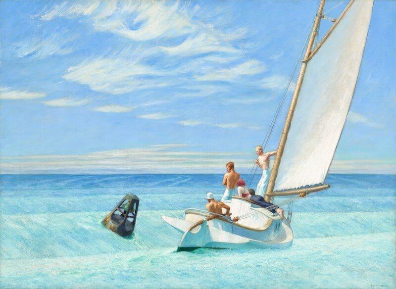 Edward Hopper, Risacca, 1939. National Gallery of Art, Washington D.C.
