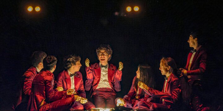 Una scena dello spettacolo "La posibilidad de la ternura"