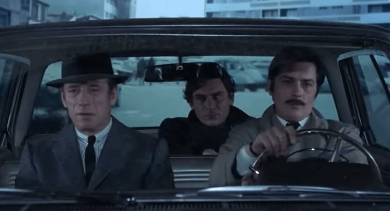 Un'immagine dal film "I senza nome" di Jean-Pierre Melville