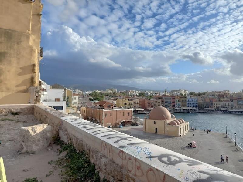 Nubi su Chanià, Creta