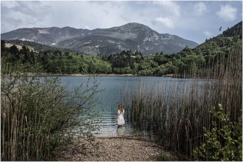Una foto esposta alla Galleria d'Arte di Chanià (Creta)