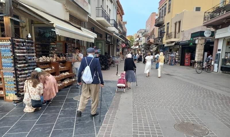 La via Sifaka a Chanià, Creta
