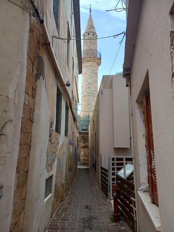 Minareto senza moschea a Chanià, Creta
