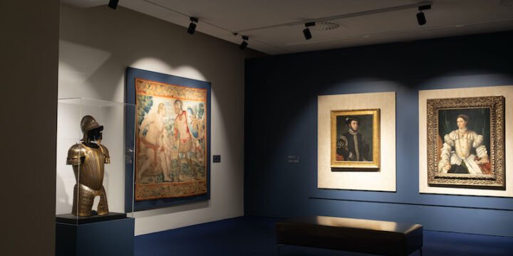 Una sala della mostra "Il Rinascimento a Brescia". Foto di Alberto Mancini