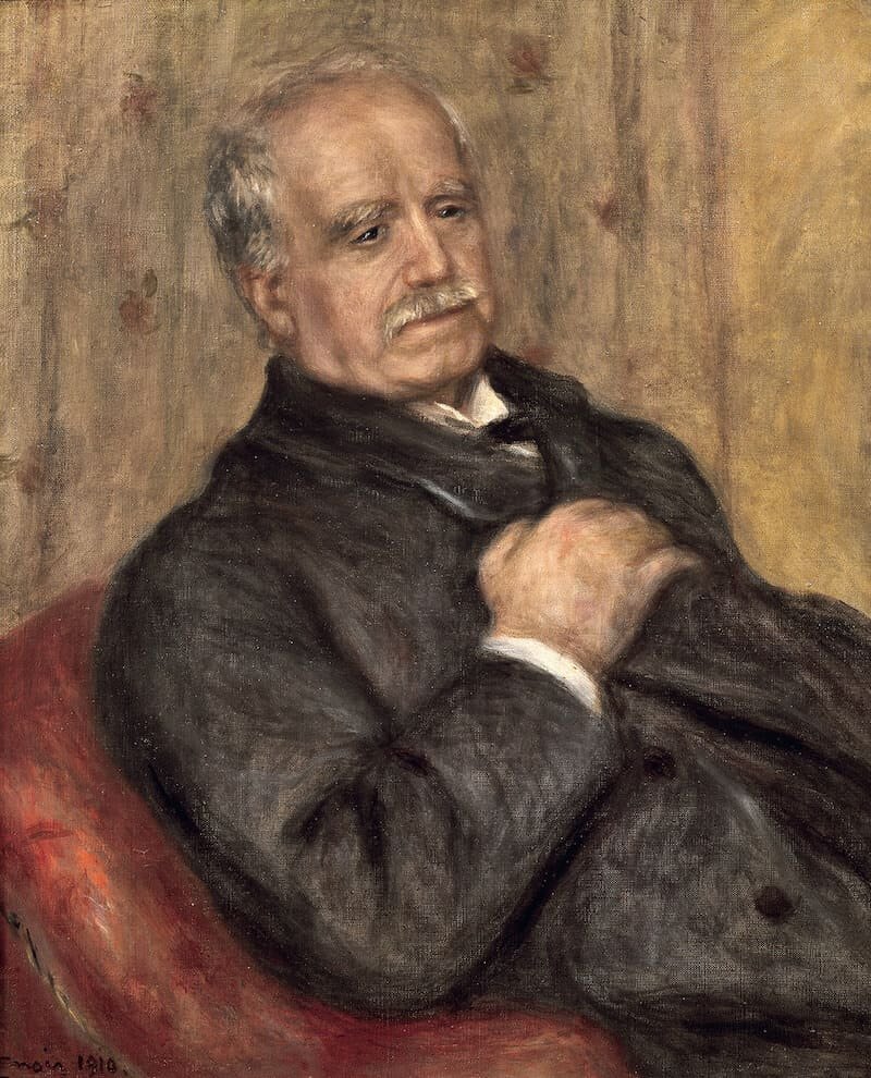 Pierre-Auguste Renoir, Paul Durand-Ruel, 1910. Olio su tela, 65 x 54 cm. Collezione privata