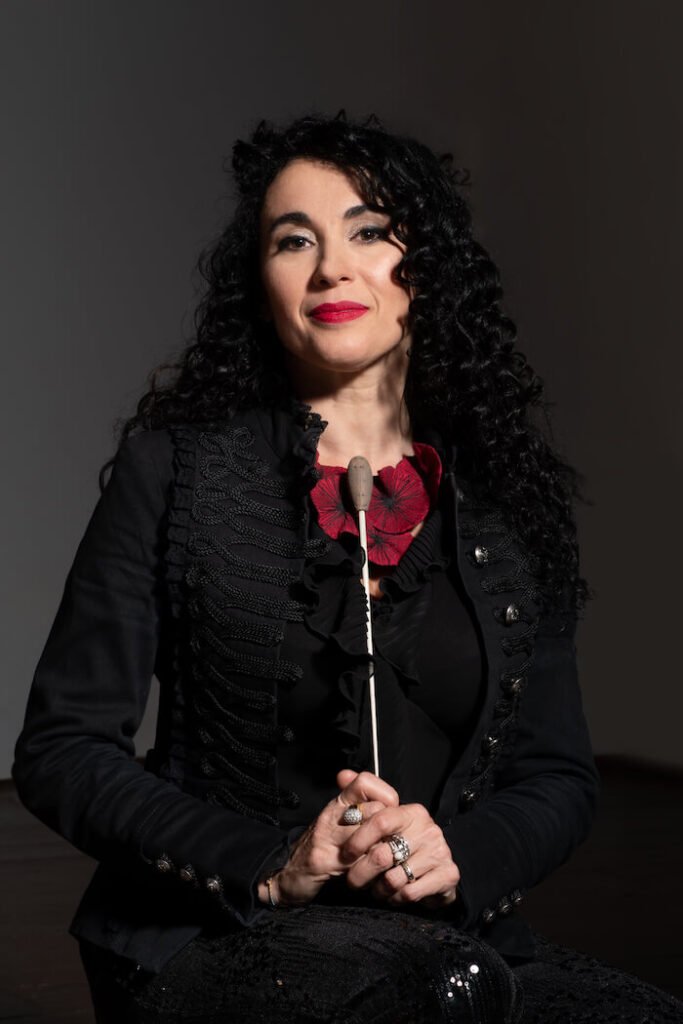 La direttrice d'orchestra Gianna Fratta