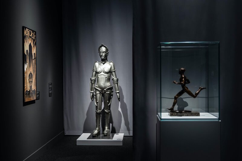 Una sezione della mostra "Tempi incerti: la Germania tra le due guerre" al CaixaForum di Madrid