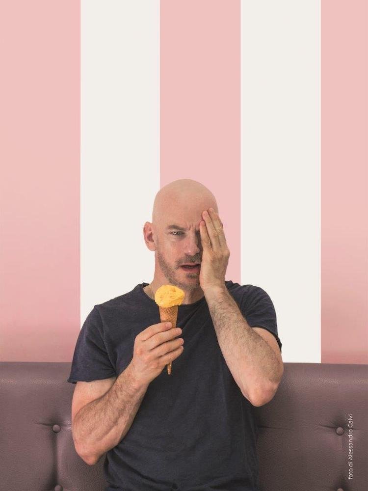 L'attore Filippo Nigro. Foto di Alessandro Calvi