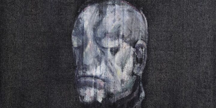 Francis Bacon, Study for Portrait III (After the Life Mask of William Blake)